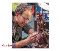 Create Bronze Sculpture at Buddhist Retreat Center