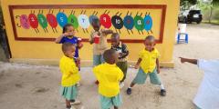 Volunteer at Baby shine Day care and pre school to teach kids and renovation our school